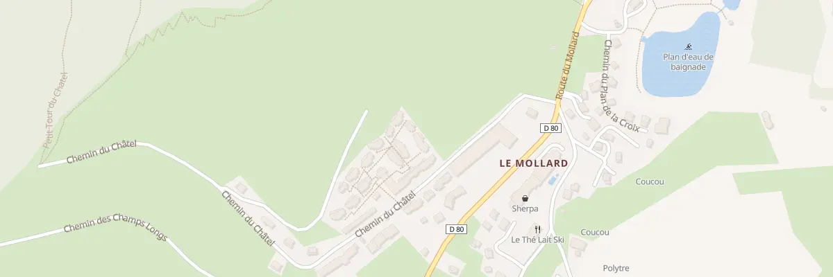 Plan du 5420C Pierre Fourchue à Albiez-Montrond