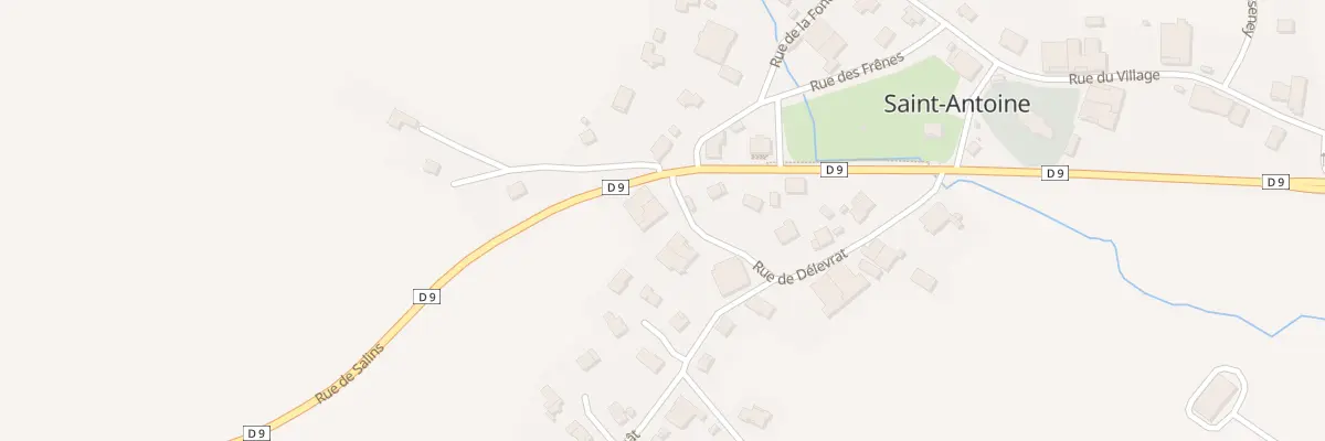 Plan du 17 Rue du Délevrat à Saint-Antoine