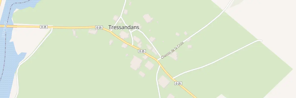 Plan du 4 Rue des Charrières à Tressandans