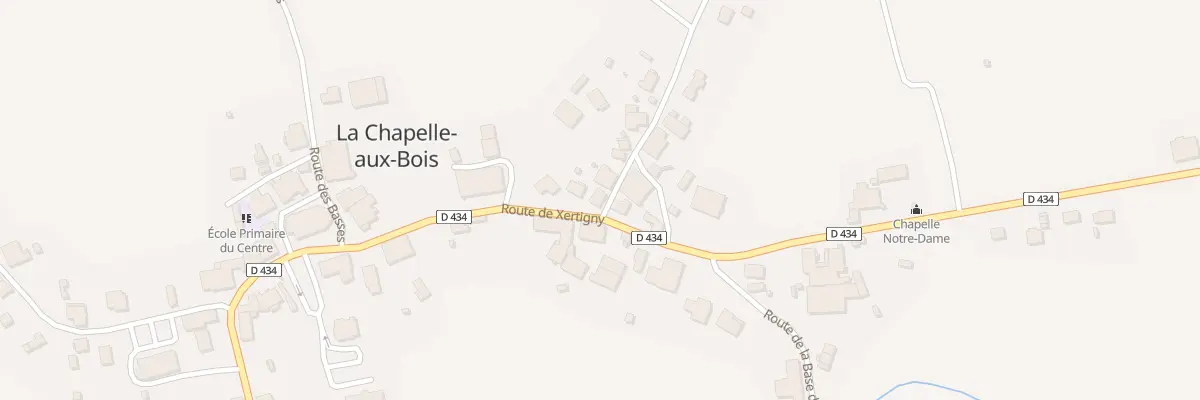 Plan du 16 Rte de Xertigny à La Chapelle-aux-Bois