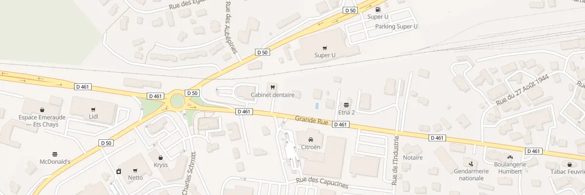Plan du 9 Gr Grande Rue à Valdahon