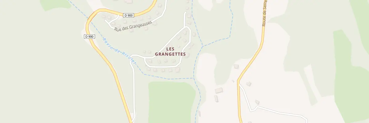 Plan du 20 Lot Les Grangettes à Montclar