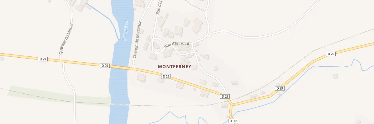 Plan du 3 Rue Petite Rue d’En Haut à Rougemont