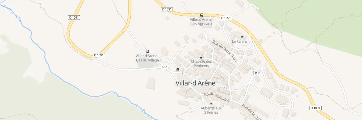 Plan du 5150 Le Villar à Villar-d’Arêne