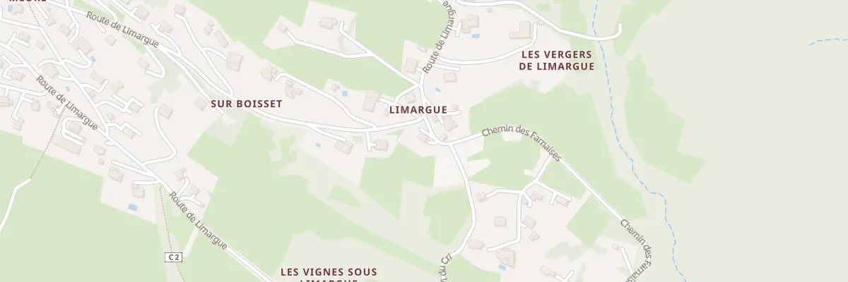 Plan du 665 Che des Farnaises à Bonne