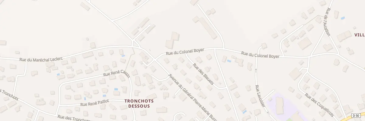 Plan du 11 Rue des Bleuets à Valdahon