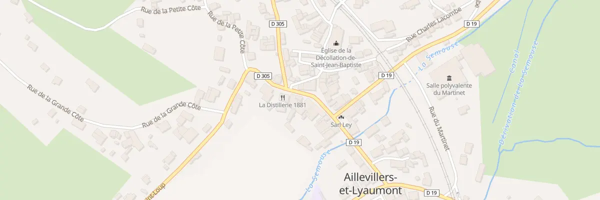 Plan du 27 Rue Charles Demandre à Aillevillers-et-Lyaumont