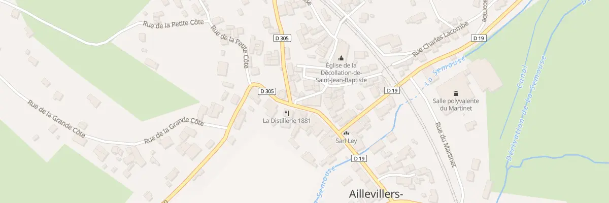 Plan du 2 Rue de l’Aitre à Aillevillers-et-Lyaumont