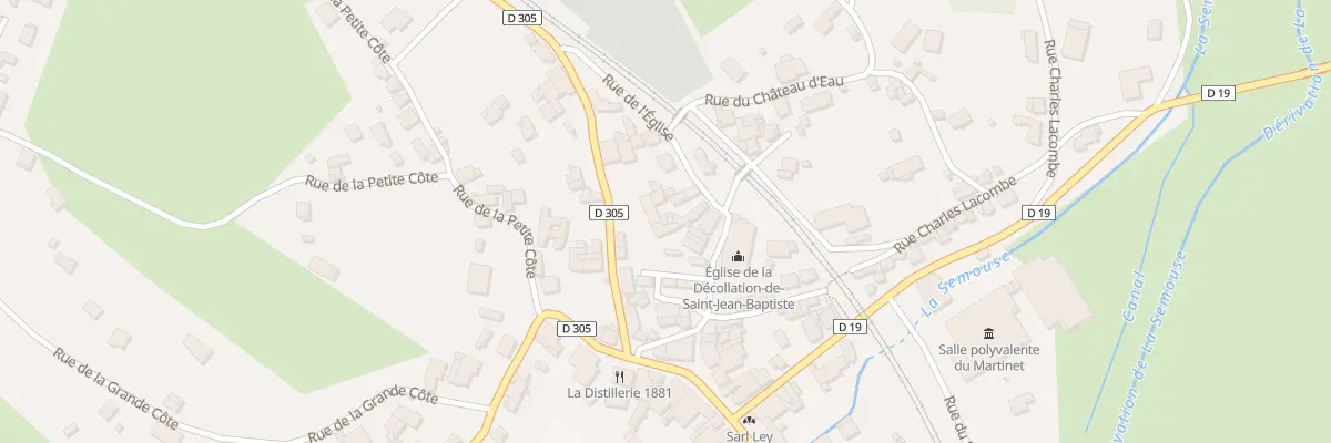 Plan du 17T Rue de l’Eglise à Aillevillers-et-Lyaumont