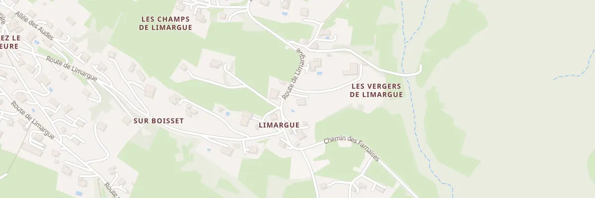 Plan du 1620 Rte de Limargue à Bonne