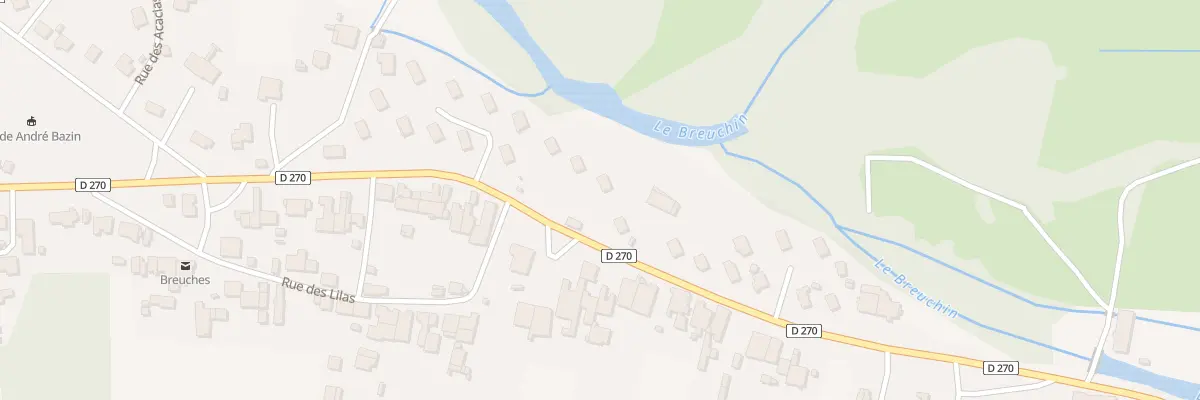 Plan du 31 Rue de Saint Sauveur à Breuches