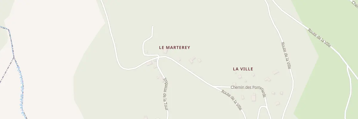 Plan du 5103 La Ville à Albiez-le-Jeune