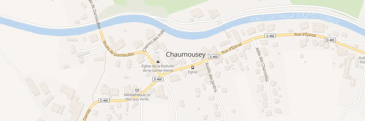 Plan du 65 Rue d’Épinal à Chaumousey