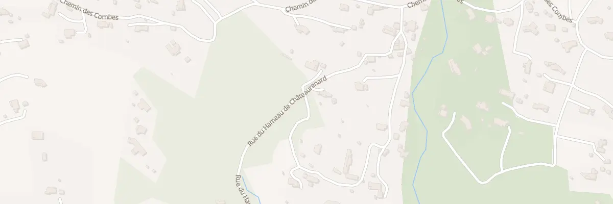 Plan du 188 Che de Bourrage à Lorgues