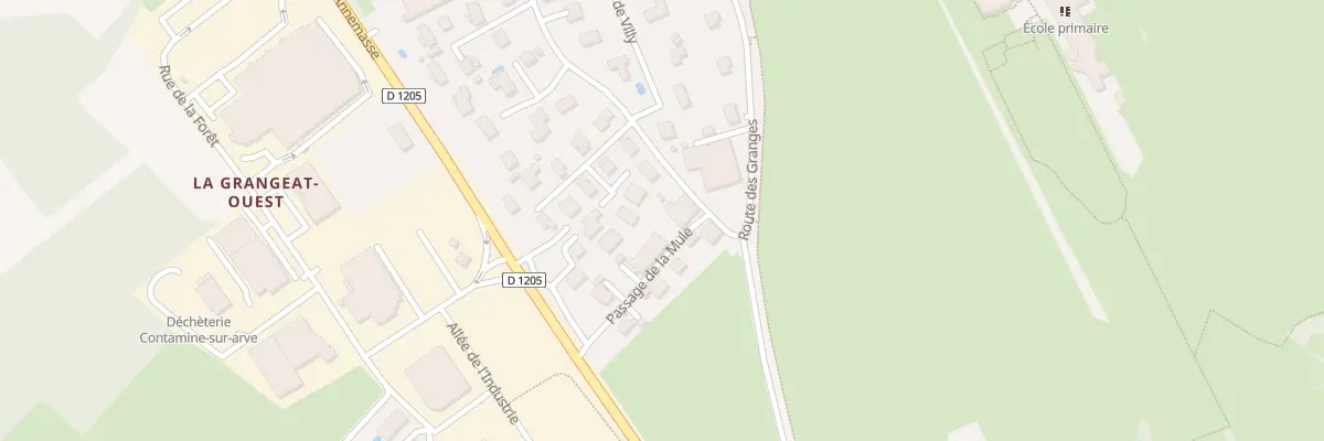 Plan du 127 Pas de la Mule à Contamine-sur-Arve