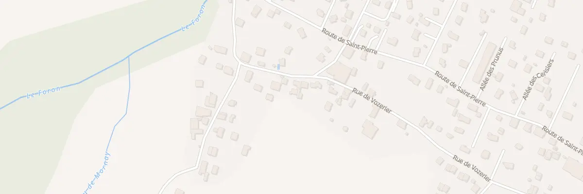 Plan du 80 Rue de Vozérier à Amancy
