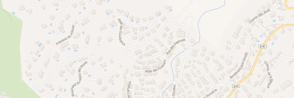 Plan du 76 All des Saules à Bormes-les-Mimosas