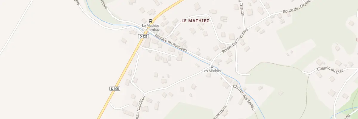 Plan du 106 Imp de la Combaz à Notre-Dame-des-Millières