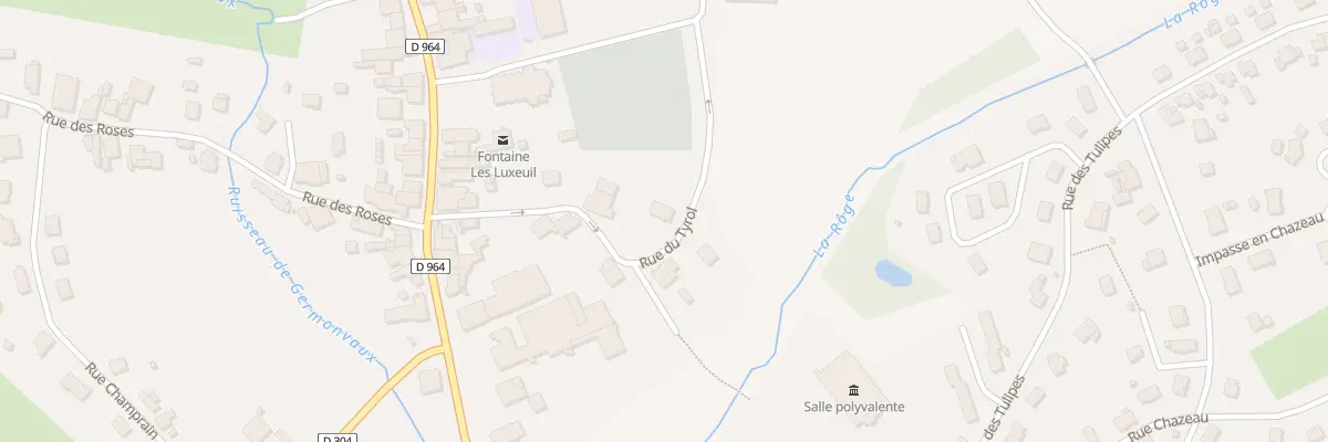 Plan du 5 Rue du Tyrol à Fontaine-lès-Luxeuil
