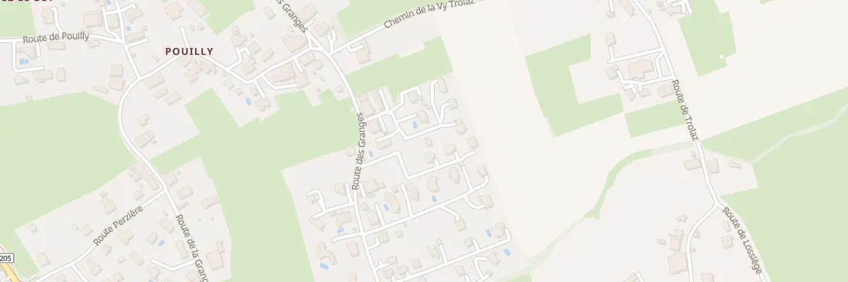 Plan du 978 Rte des Granges à Contamine-sur-Arve