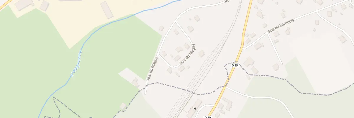 Plan du 11 Rue du Magny à Aillevillers-et-Lyaumont