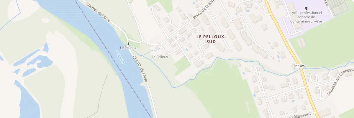 Plan du 449 Rte de la Barque à Contamine-sur-Arve