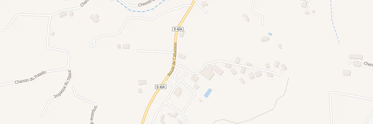 Plan du 1237 Rte de Cabasson à Bormes-les-Mimosas