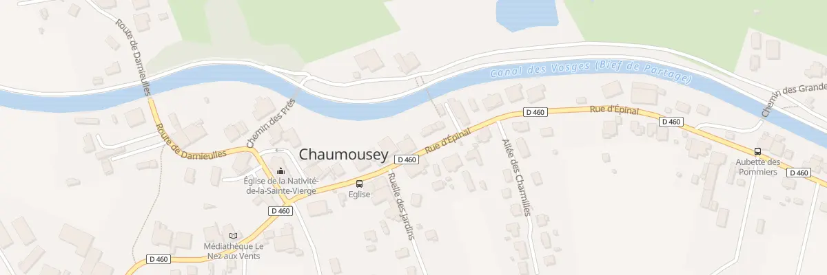 Plan du 147 Rue d’Épinal à Chaumousey