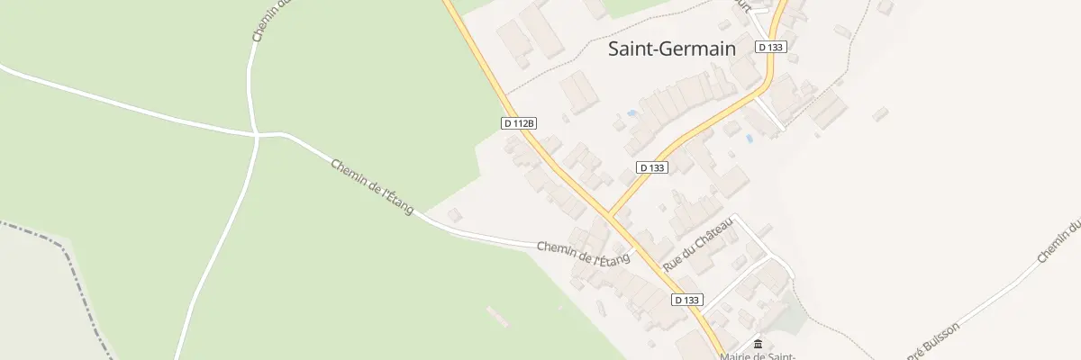 Plan du 11 Rue de la Fontaine à Saint-Germain