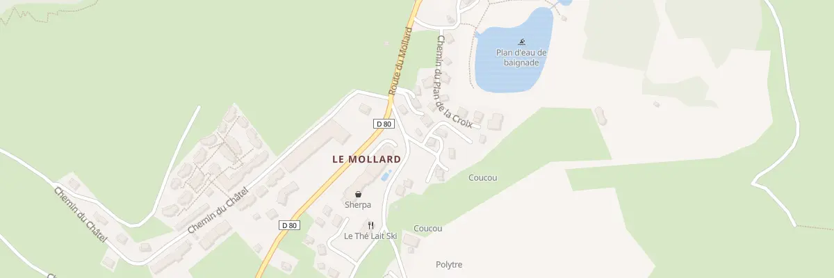 Plan du 5171 Le Replat à Albiez-Montrond