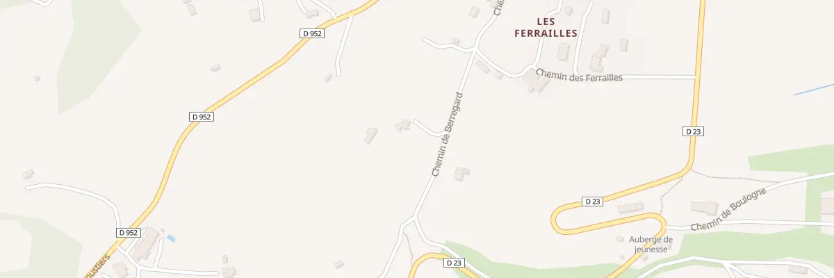 Plan du 5000 Berregart à La Palud-sur-Verdon