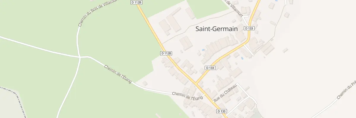 Plan du 6 Rue de la Fontaine à Saint-Germain