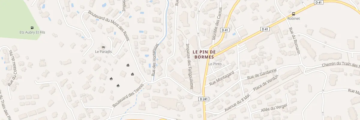 Plan du 343 Rue des Dionées à Bormes-les-Mimosas