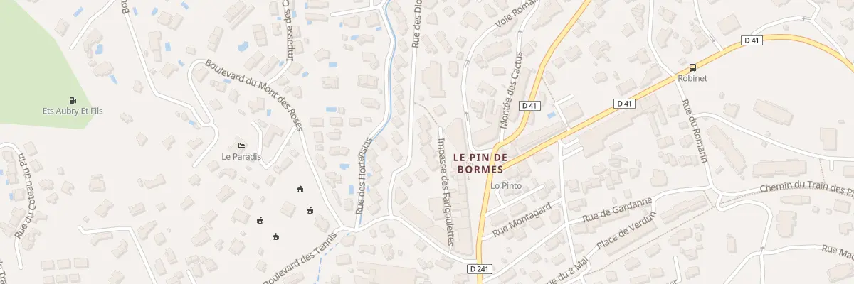 Plan du 327 Rue des Dionées à Bormes-les-Mimosas