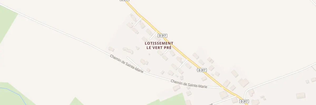 Plan du 11 Lot le Vert Pre à Baudoncourt