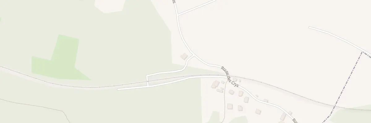 Plan du 1004 Rte des Crys à Amancy