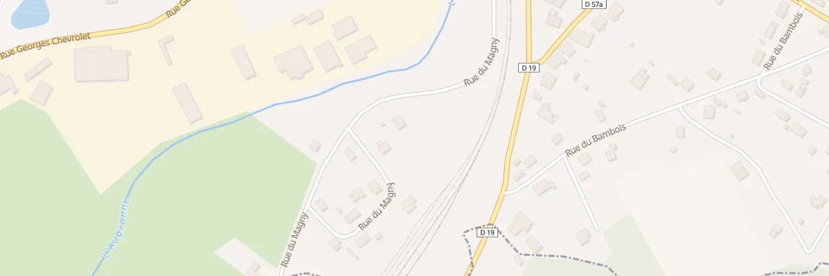 Plan du 5 Rue du Magny à Aillevillers-et-Lyaumont