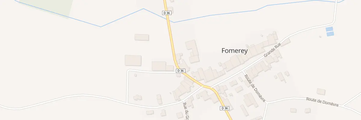 Plan du 38 Rte de Gigney à Fomerey