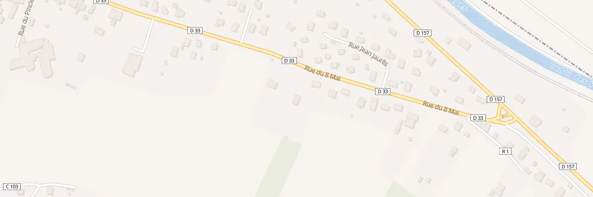 Plan du 22 Rue du 8 Mai à Vincey