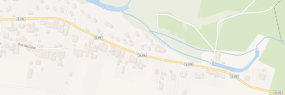 Plan du 51 Rue de Saint Sauveur à Breuches