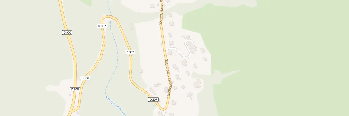 Plan du 7034 Serre à Montclar