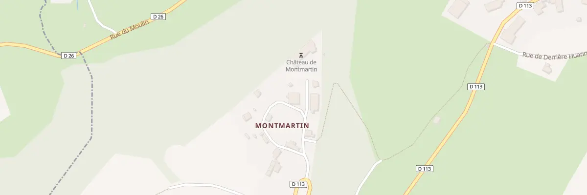 Plan du 10 Rue du Château à Huanne-Montmartin
