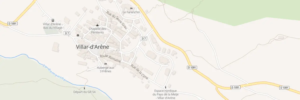 Plan du 5268 Clos des Saules à Villar-d’Arêne