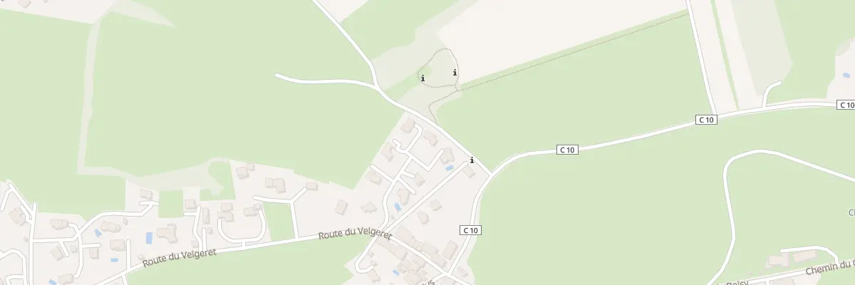 Plan du 699E Rte du Veigeret à Ballaison
