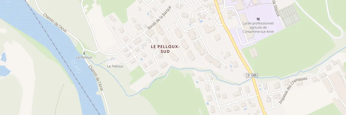 Plan du 237 Rte de la Barque à Contamine-sur-Arve