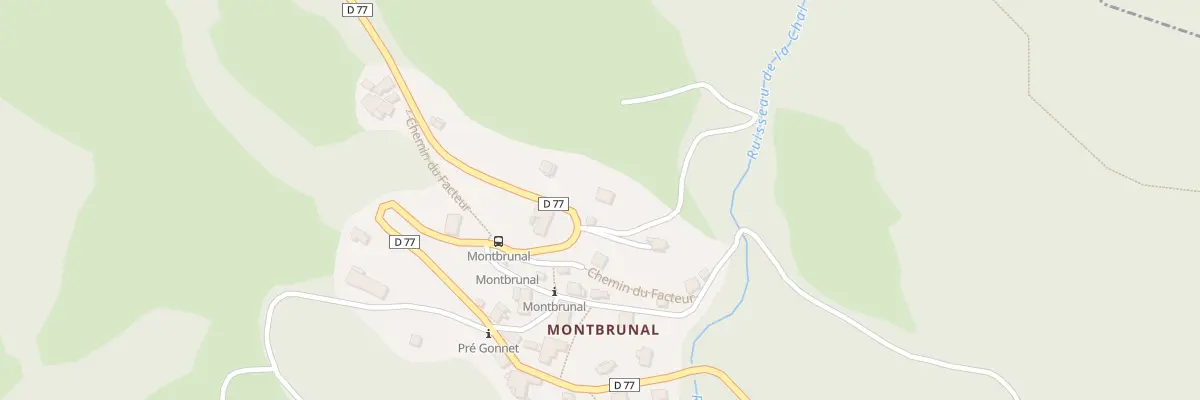 Plan du 5185 D’En Haut La Tour à Montvernier