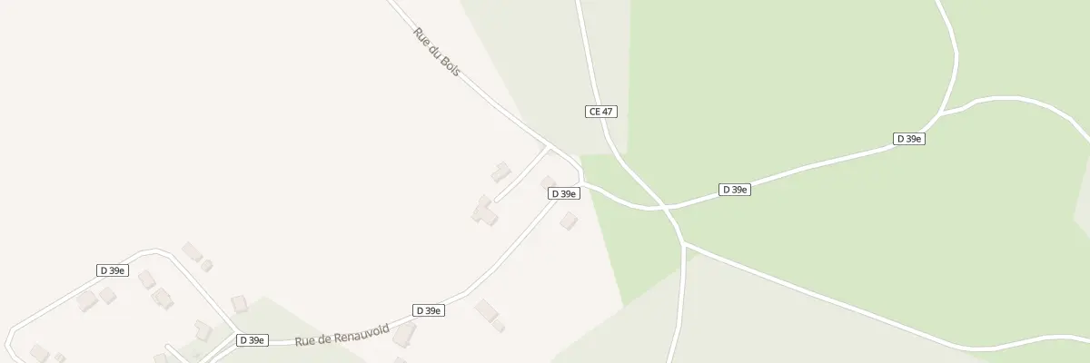 Plan du 845 Rue de Renauvoid à Girancourt