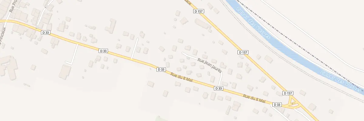 Plan du 25 Rue du 8 Mai à Vincey