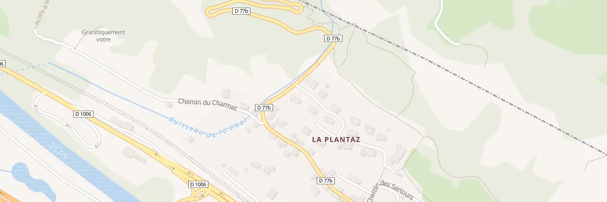 Plan du 414 Rue des Lacets à La Tour-en-Maurienne