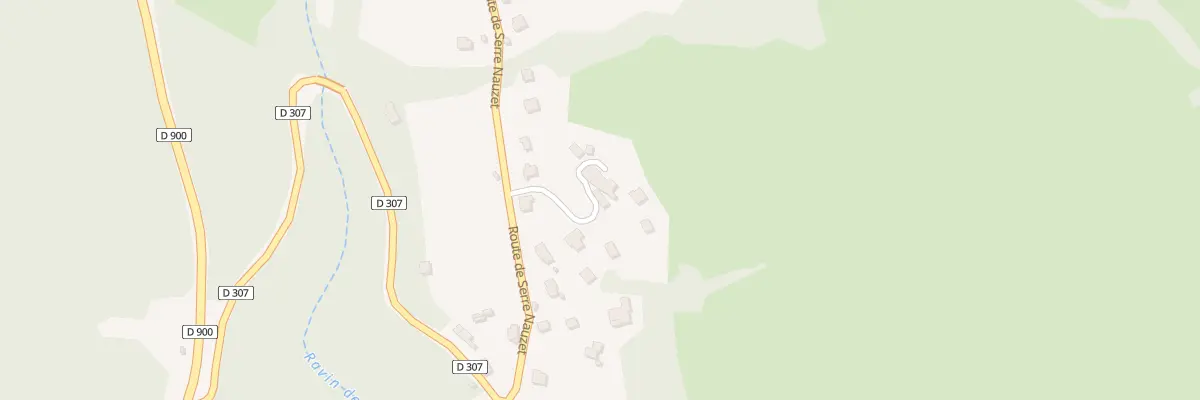 Plan du 5079A Serre à Montclar